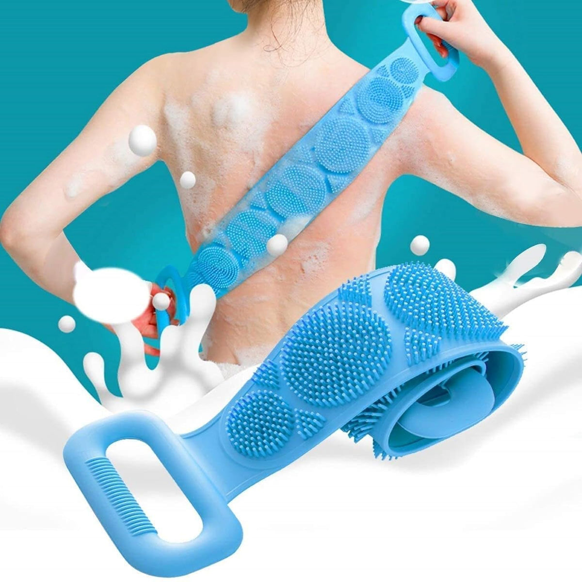 Silicone Back Scrubber Bath Belts